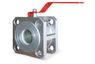 Кран шаровый газовый алюминиевый КШ-50/16