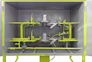 Газорегуляторный пункт шкафной ГРПШ-07-2У1 с регулятором РДНК-1000